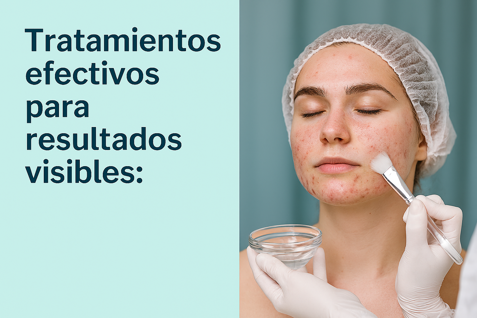 Acné: tratamientos avanzados, resultados visibles, 