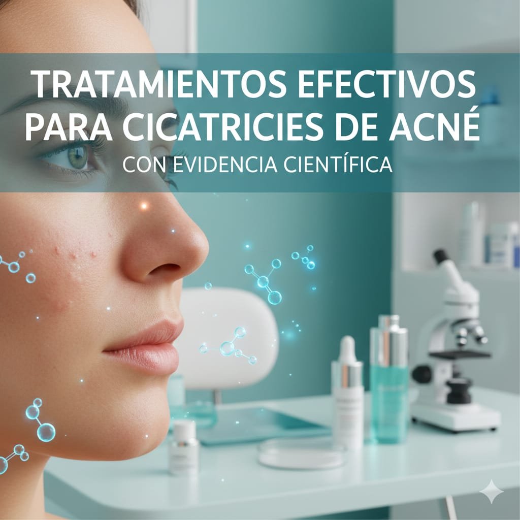 Cicatrices de acne: tratamientos más efectivos, recupera la salud de tu piel