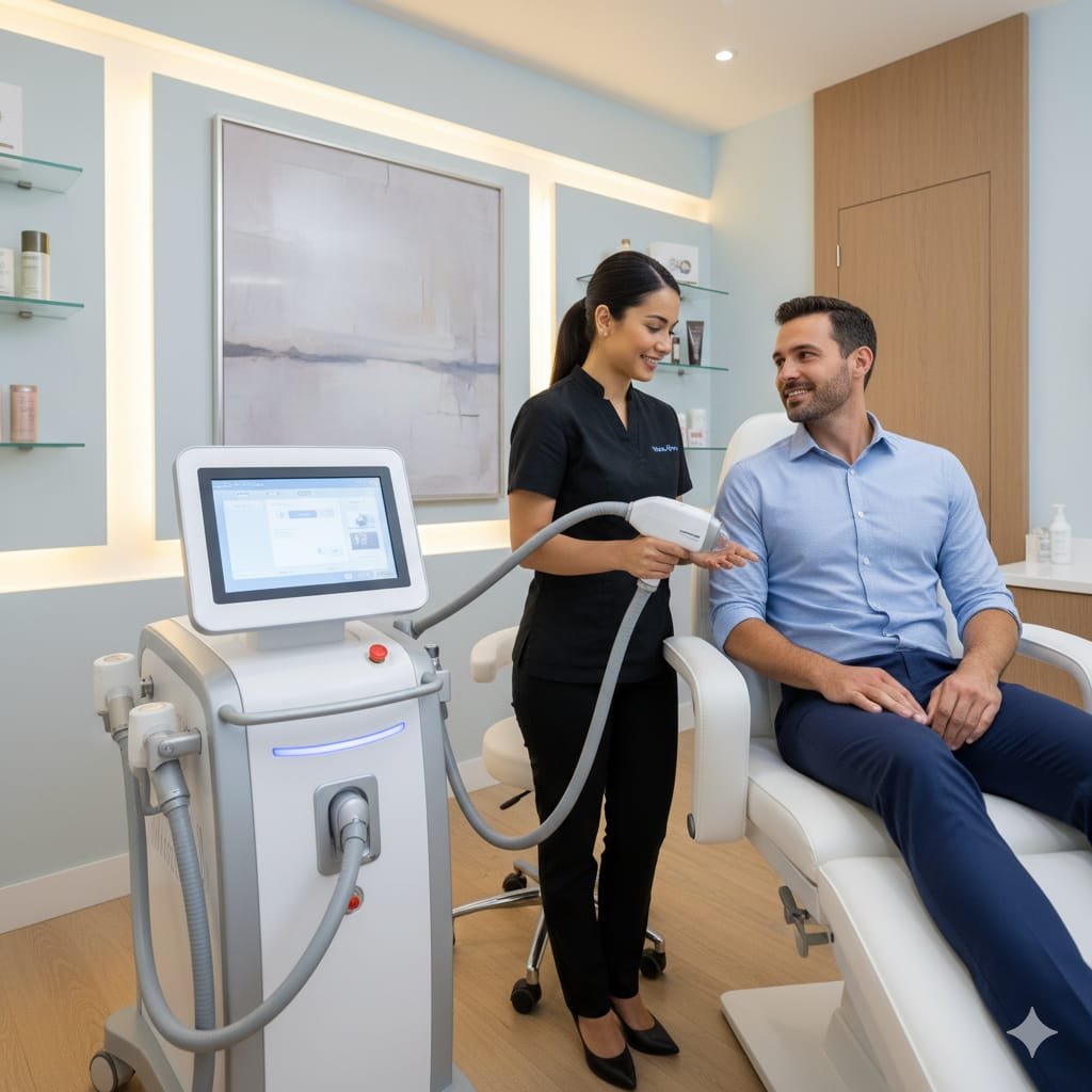 Cicatrices de acné: tratamientos con mejor evidencia, laser dermatológico