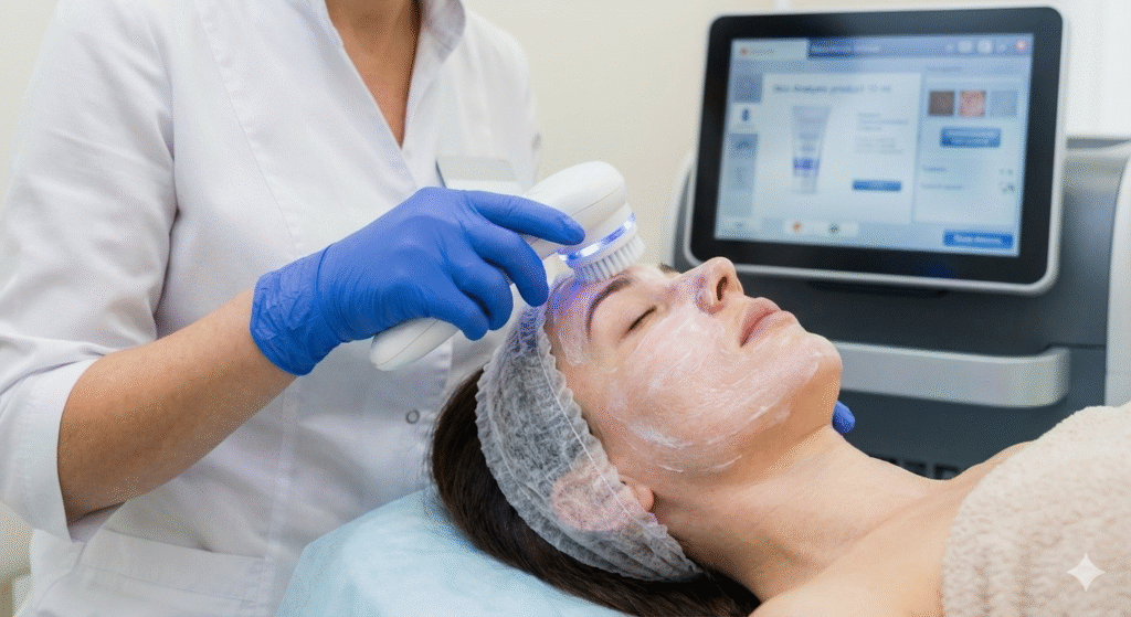 Limpieza facial profesional: beneficios