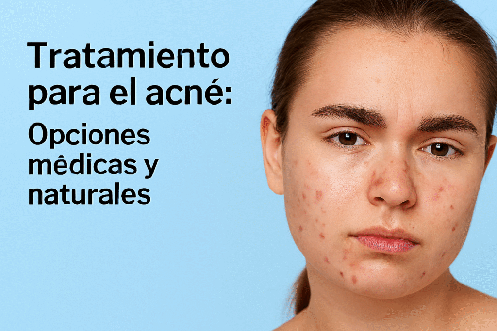 Tratamiento medico del acné, leve a moderado